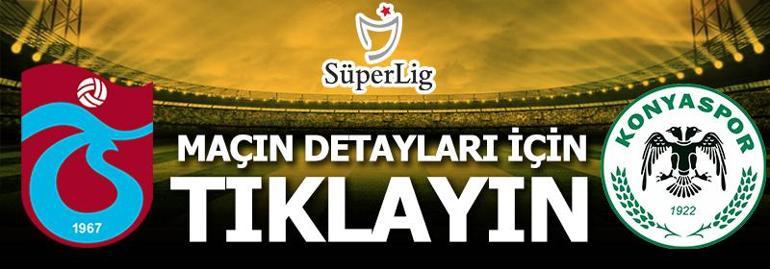 Trabzonspor - Konyaspor: 3-1