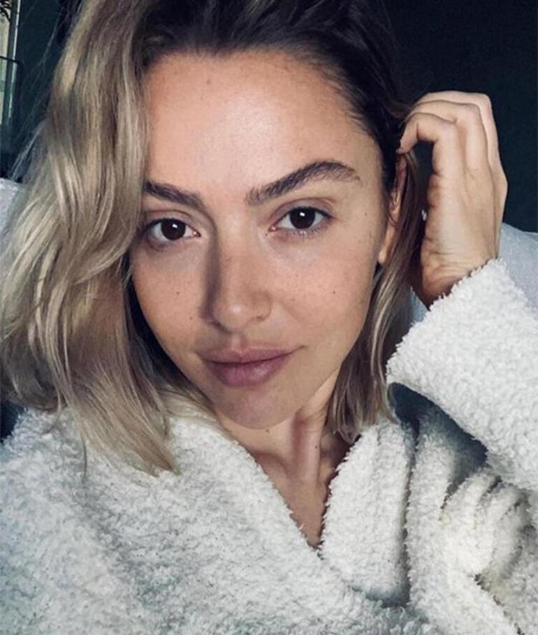 Hadise makyajsız oynadı