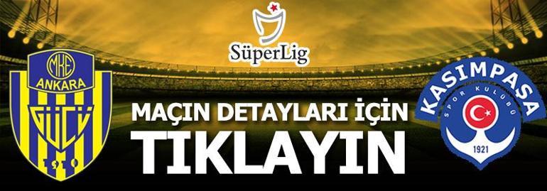 Ankaragücü - Kasımpaşa: 1-0