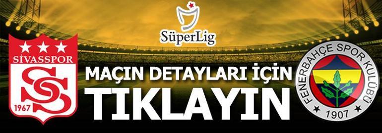 Sivassspor - Fenerbahçe: 1-1