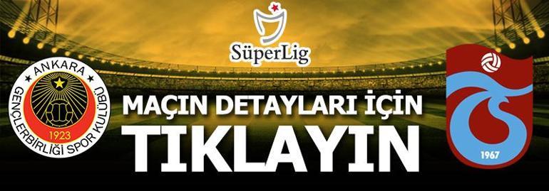 Gençlerbirliği -Trabzonspor: 1-2