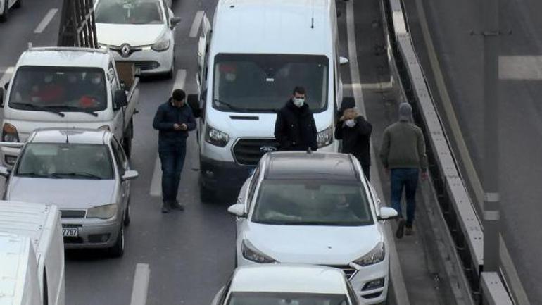 İstanbulda hayatı durduran çalışma Yarına kadar sürecek