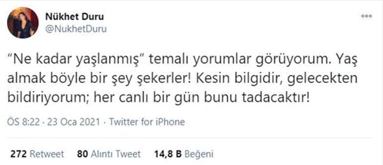 Nükhet Durudan yaşlılık yanıtı