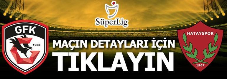 Gaziantep - Hatayspor: 1-1