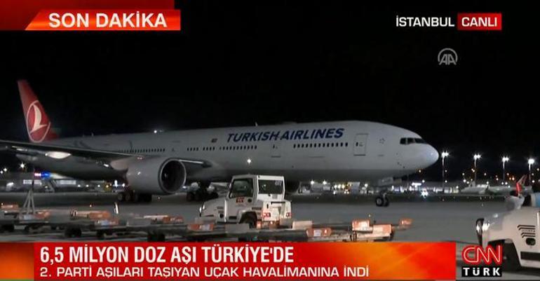 Son dakika haberleri: Aşı için flaş gelişme 6,5 milyon doz daha geldi