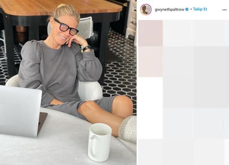 Gwyneth Paltrowdan makyajsız poz