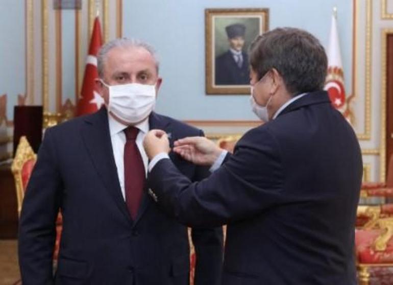 TBMM Başkanı Şentop, TÜRKSOY Genel Sekreteri Kaseinovu kabul etti