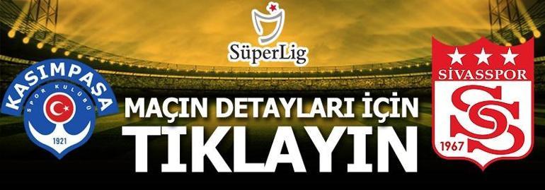 Kasımpaşa - Sivasspor: 2-0