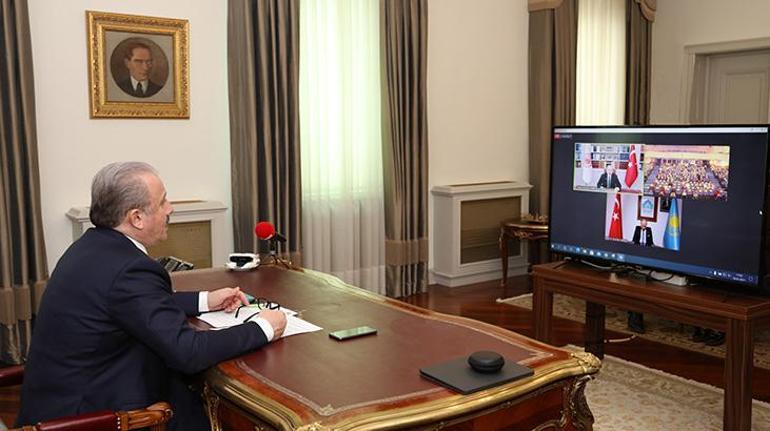 TBMM Başkanı Şentop: 1992den bu yana 5 bin Kazak öğrenciye YTB bursu verildi