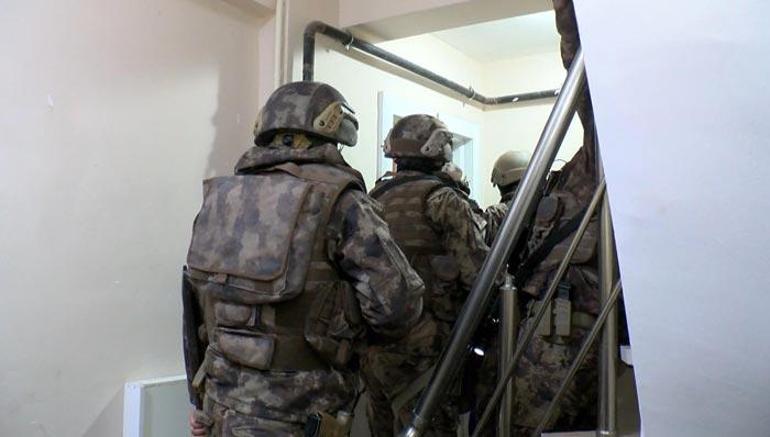 İstanbulda 4 ilçede eş zamanlı operasyon