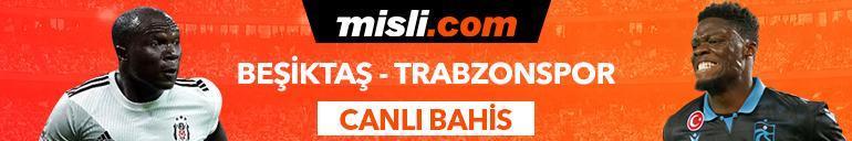 Beşiktaş - Trabzonspor maçı canlı bahis heyecanı Misli.comda