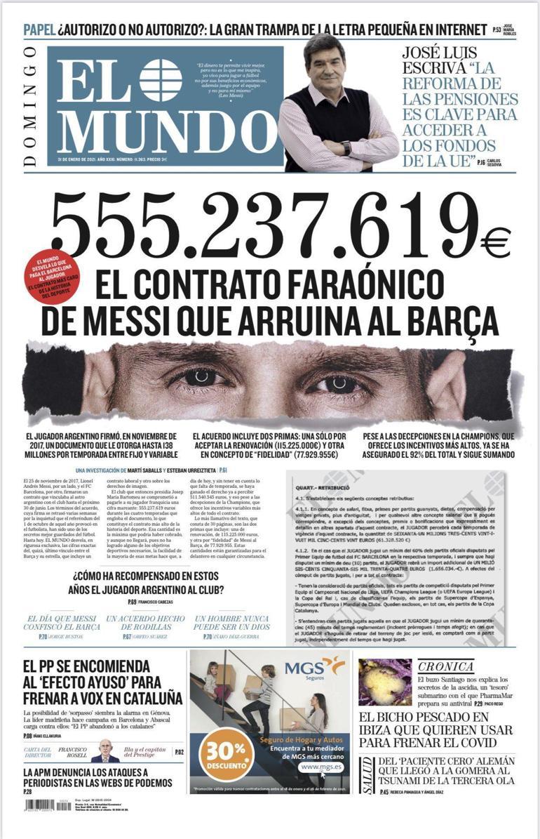 Barcelonadan son dakika Messi açıklaması: Her türlü desteği sağlayacağız