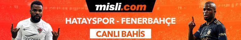Hatayspor - Fenerbahçe maçı canlı bahis heyecanı Misli.comda