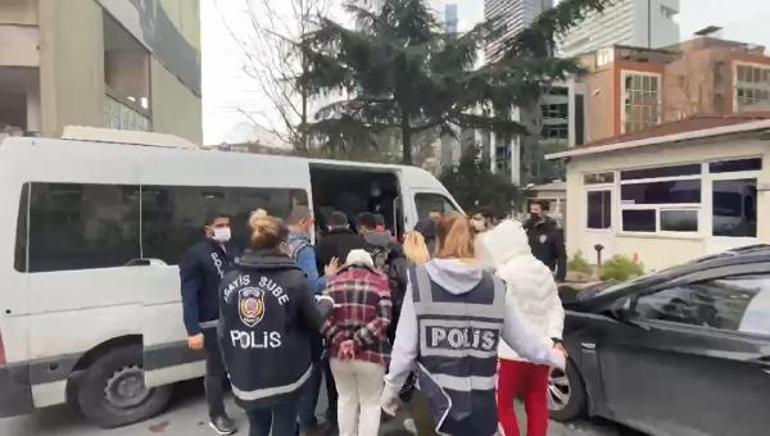 Son dakika İstanbulda dev fuhuş operasyonu