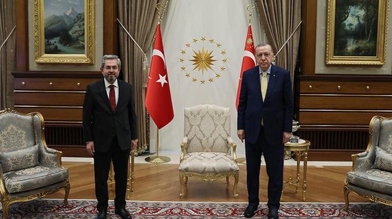 Cumhurbaşkanı Erdoğan üç üniversitenin rektörünü kabul etti