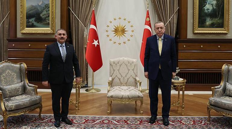 Cumhurbaşkanı Erdoğan üç üniversitenin rektörünü kabul etti