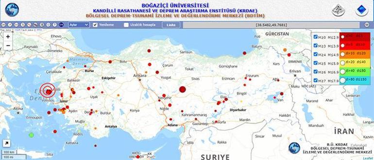 Son dakika: Deprem mi oldu AFAD - Kandilli son depremler listesi 8 Şubat