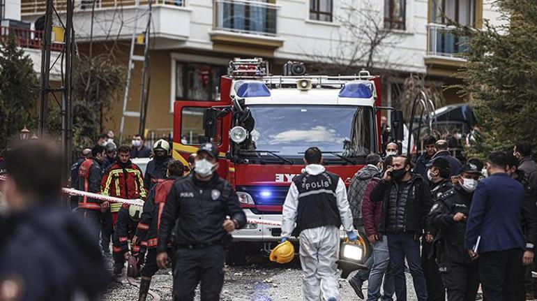 Son dakika... Ankarada patlama Keçiörende binada hasara yol açtı