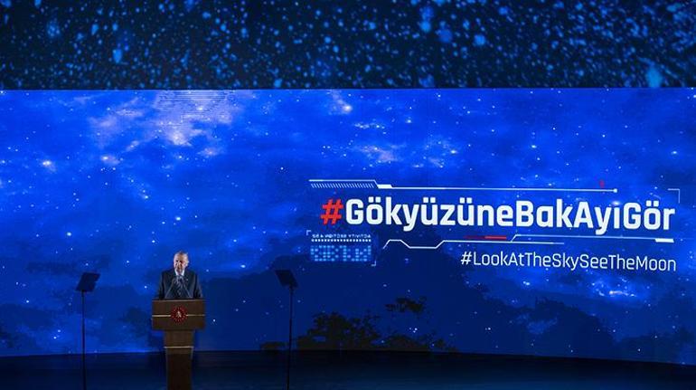 Son dakika: Erdoğan 10 uzay hedefini tek tek açıkladı Dünyaya duyurdu: 2023te Aya gidiyoruz