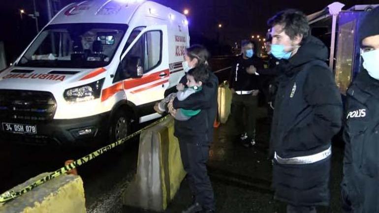 İstanbulda kaza yapan alkollü sürücünün 3 çocuğu ve eşi yaralandı