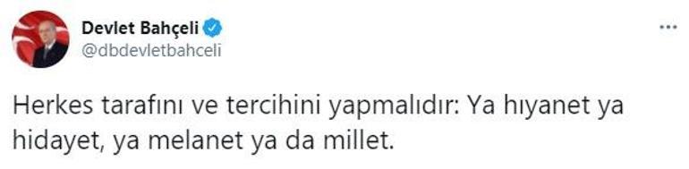 Son dakika... Devlet Bahçeliden 13 vatandaşın şehit edilmesiyle ilgili taziye