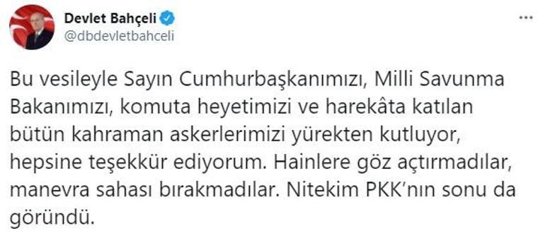 Son dakika... Devlet Bahçeliden 13 vatandaşın şehit edilmesiyle ilgili taziye