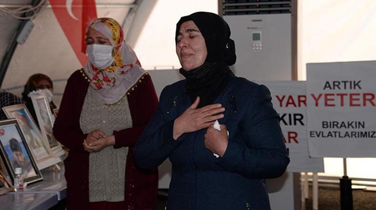 Diyarbakırda evlat nöbetindeki aileler: Devletimizin her zaman arkasındayız