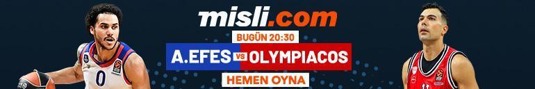 Anadolu Efes-Olympiakos maçı iddaa oranları Heyecan misli.comda