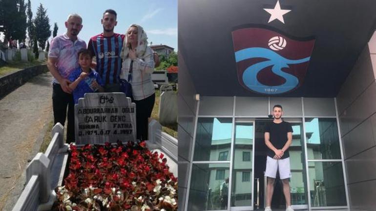 Son dakika - Trabzonsporda Faruk Can Gençin duygulandıran hikayesi