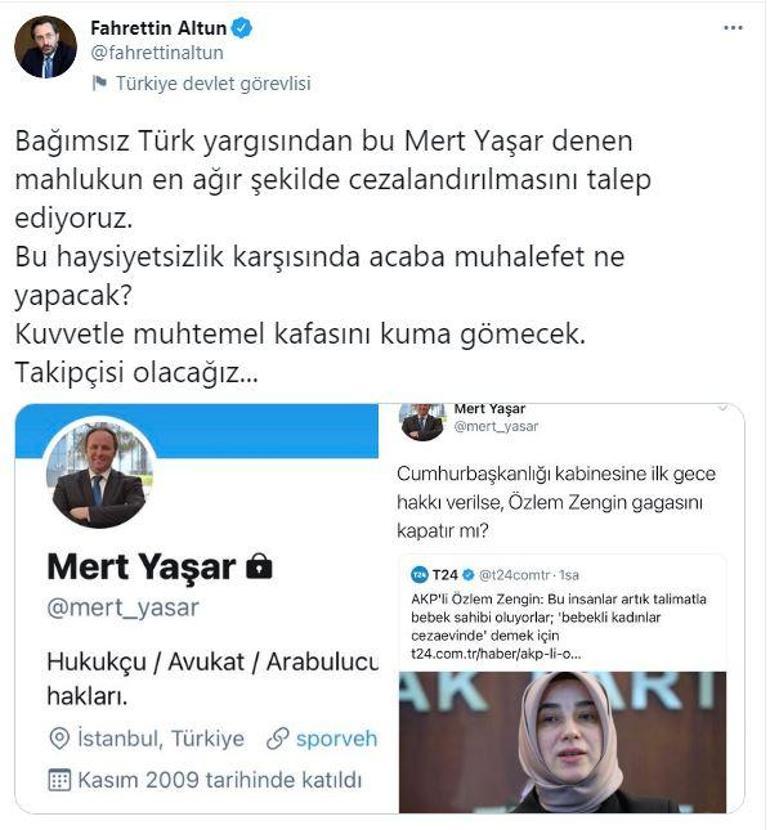 Son dakika... Özlem Zengin hakkındaki paylaşıma soruşturma