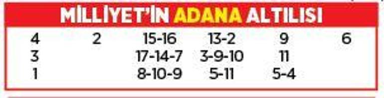 Altılı ganyanda bugün (23 Şubat)