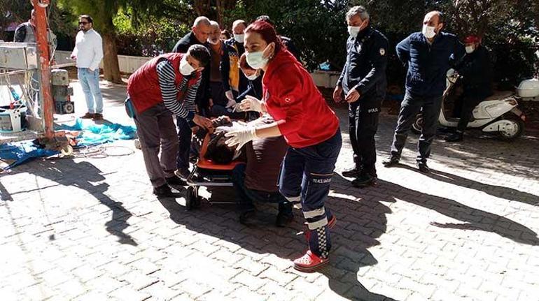 Son Dakika: Geriye bu fotoğraf kaldı Adanada işçinin kahreden ölümü