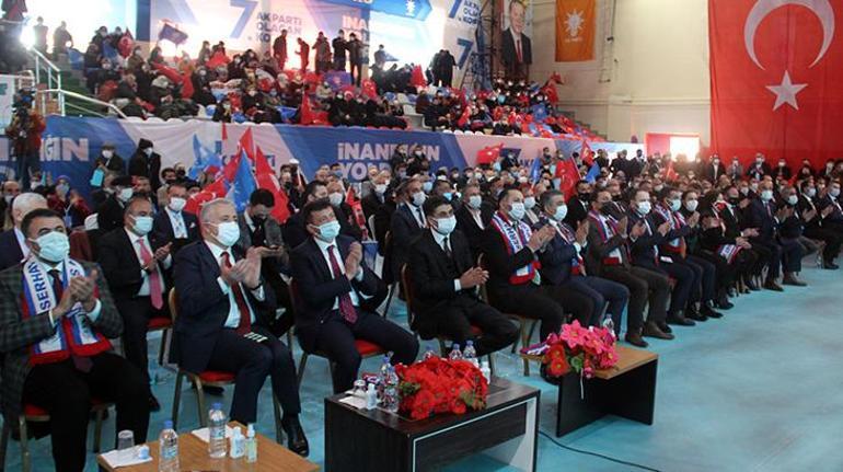 AK Partili Hamza Dağ, partisinin Ardahan kongresinde konuştu