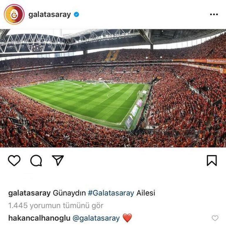 Hakan Çalhanoğlundan Galatasaray hamlesi