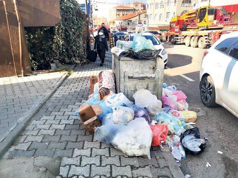 Maltepe’de çöp dağları