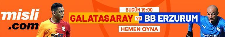 Galatasaray - Erzurumspor maçı canlı bahis heyecanı Misli.comda