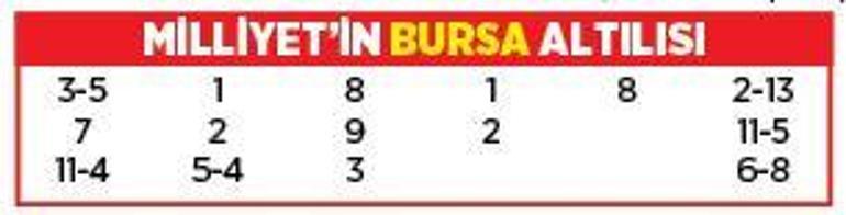 Altılı ganyanda bugün (1 Mart)