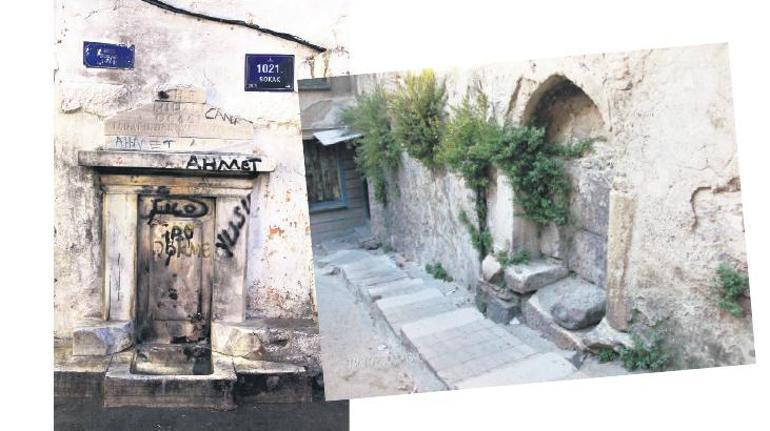 Eski İzmir çeşmeleri onarılıyor
