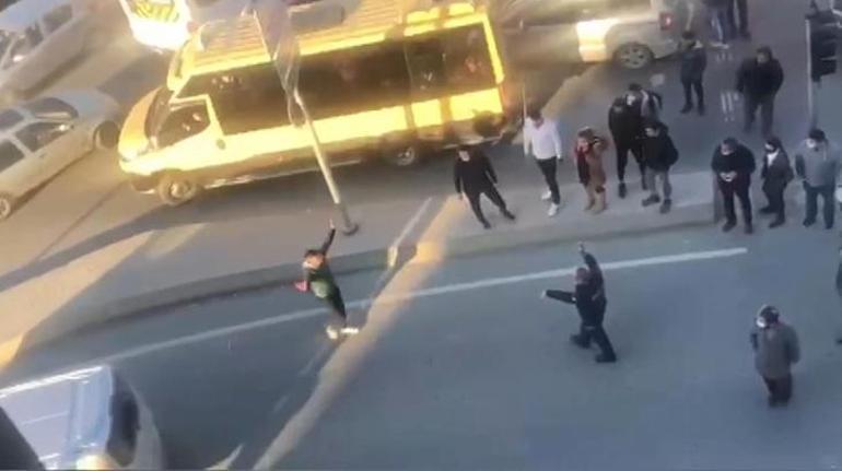 İstanbulda korku dolu anlar Dehşet saçtı