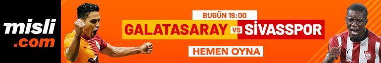 Galatasaray - Sivasspor maçı Tek Maç ve Canlı Bahis seçenekleriyle Misli.com’da