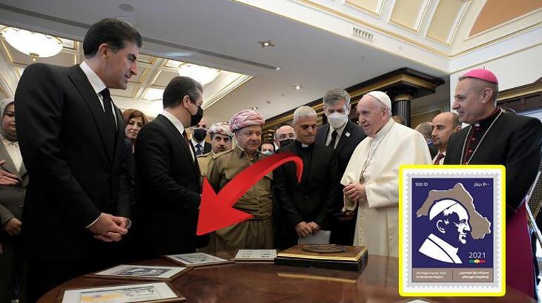 Son dakika... Türkiyeden Papanın ziyaretindeki harita skandalına tepki