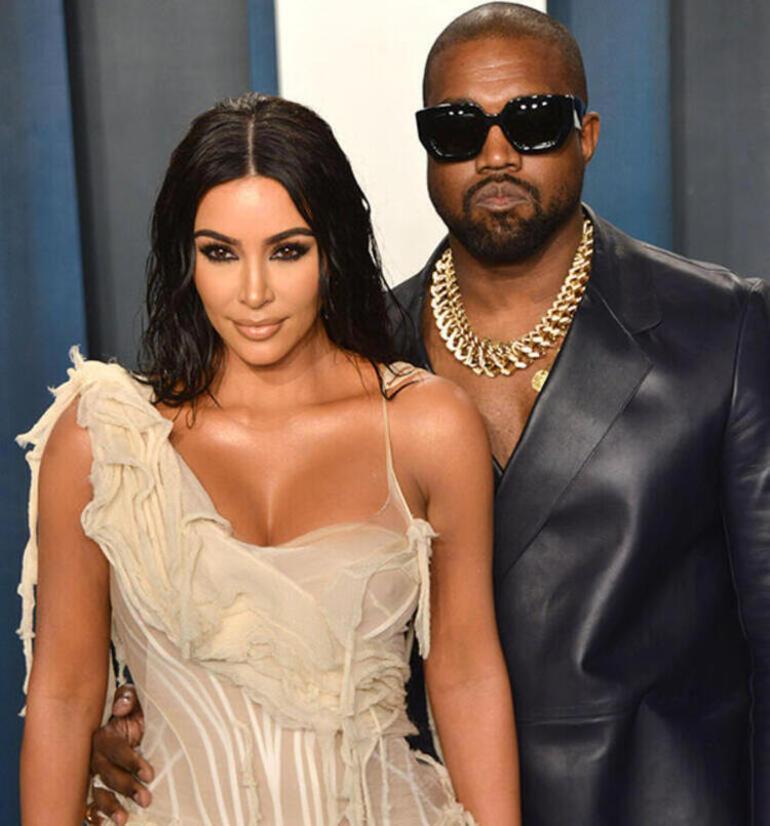 Kim Kardashian ile Kanye West personel üzerinden iletişim kuruyor