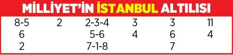 Altılı ganyanda bugün (17 Mart)