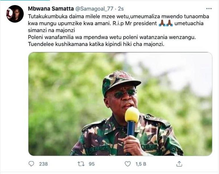 Mbwana Samattayı yıkan ölüm haberi Perişan halde bıraktın...