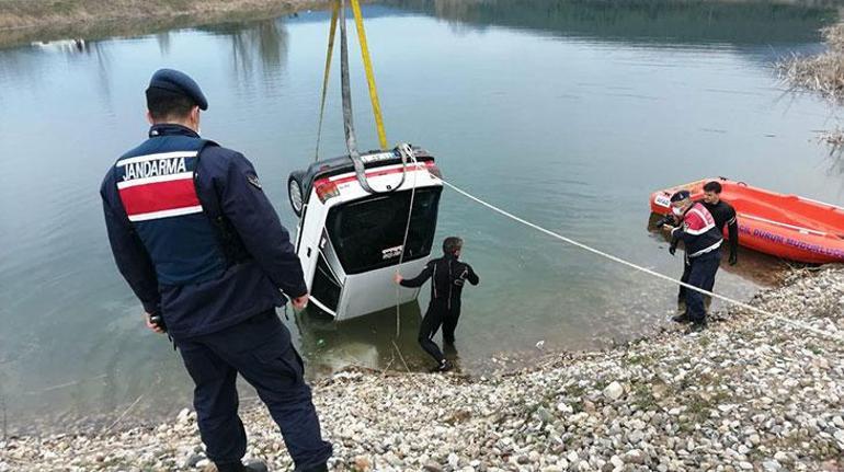 Gölete uçan otomobildeki çiftten acı haber