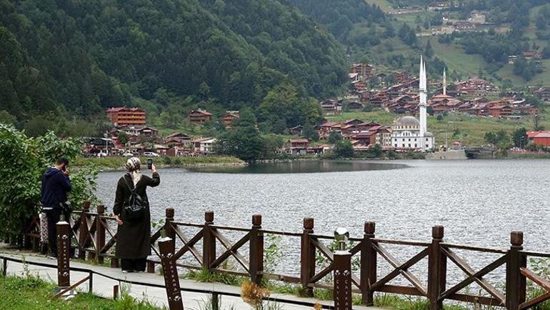Trabzonda salgından en az etkilenen yer Uzungöl