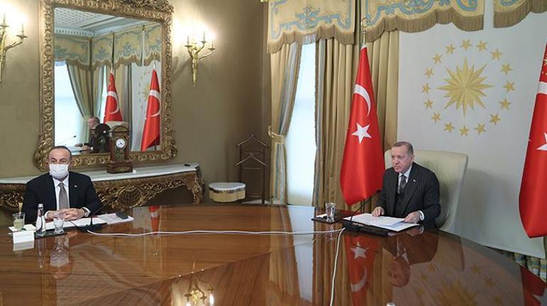 Cumhurbaşkanı Erdoğanın AB Komisyonu Başkanı ile görüşmesi sona erdi