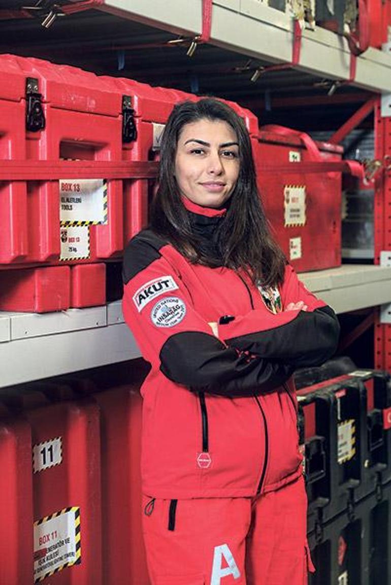 “Kadın erkek yok, kurtarmacı var”