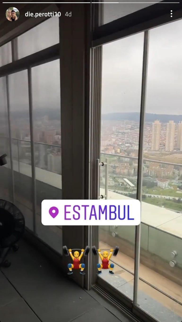 Son dakika - Fenerbahçede Diego Perotti, Türkiyeye geri döndü