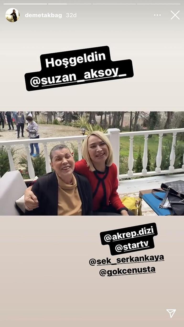 Suzan Aksoy, Akrep kadrosunda
